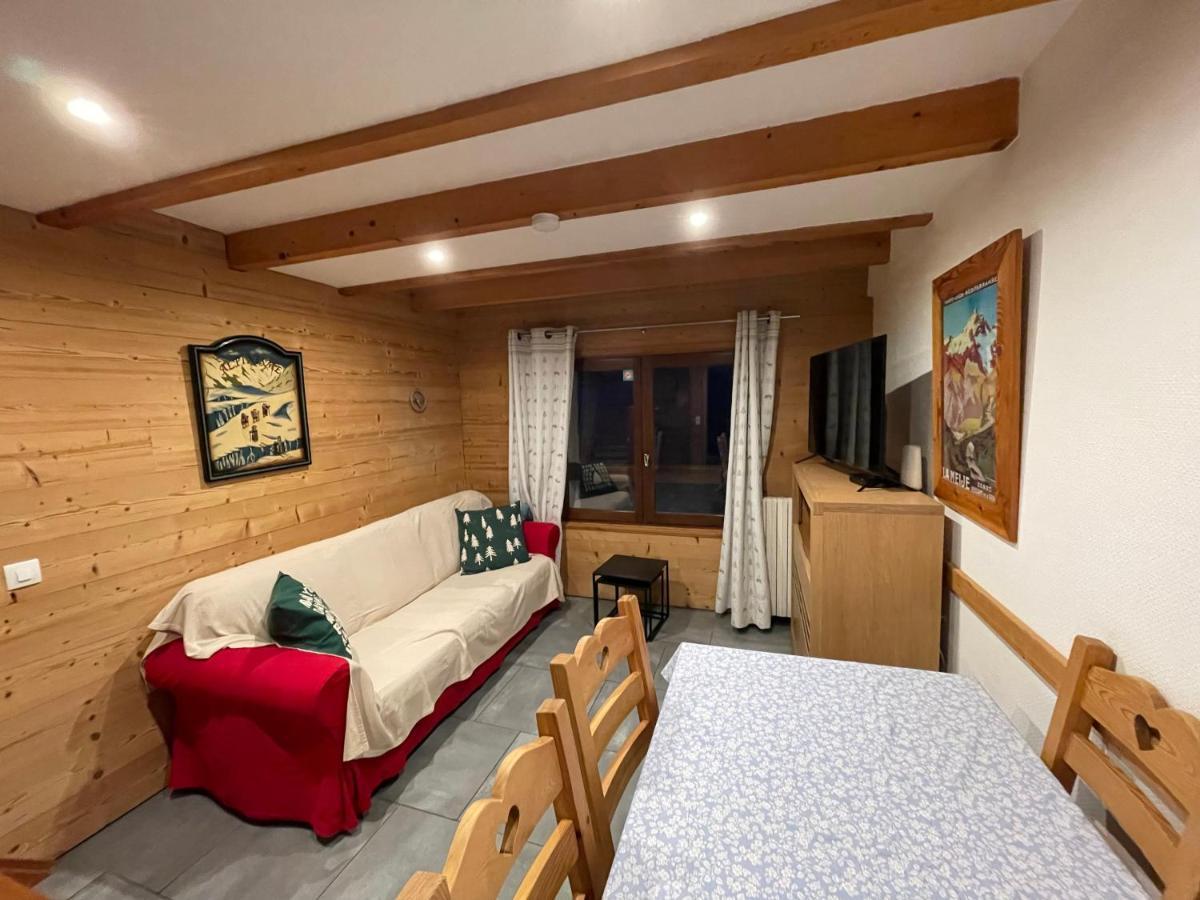 L Alpin Bel Appartement Avec Terrasse Dans Vieille Ferme De Montagne Renovee レ・ゾル エクステリア 写真