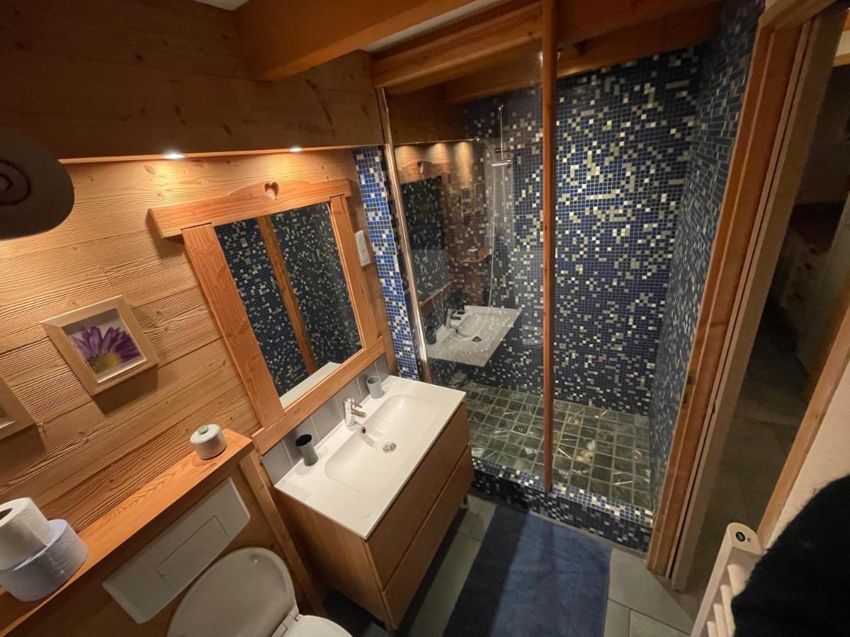 L Alpin Bel Appartement Avec Terrasse Dans Vieille Ferme De Montagne Renovee レ・ゾル エクステリア 写真